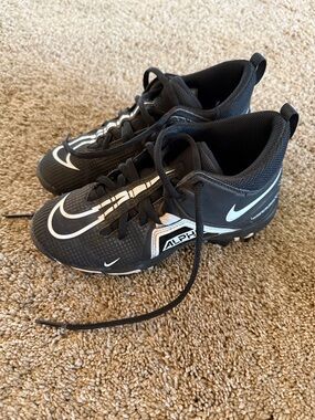 Nike Kids Black and White Alpha Turf Sneakers